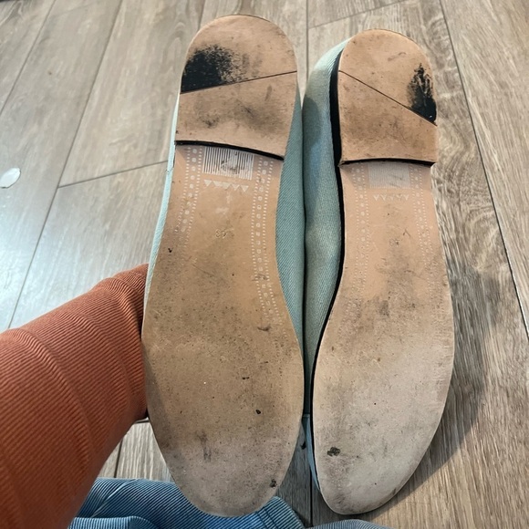 SV Light Chambray Ballet Flats Women's Size 43 Blue US 11 - Picture 7 of 8